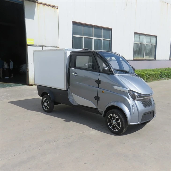 Global Trend New Energy Electric Truck Mini Pickup With Hopper And Cargo Box